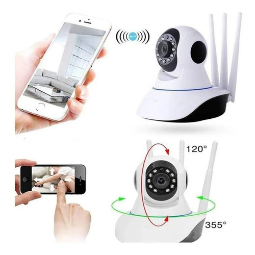 Camara Robotica Wifi 360º V.noct