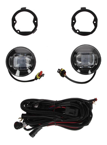 Kit Faro Auxiliar Led C/lupa Y Drl Ambos Lados Citroen C6