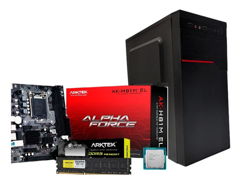 Imagen 1 de 3 de Computadora Cpu Core I3 4ta / 4gb Ram / Hdd 500gb /