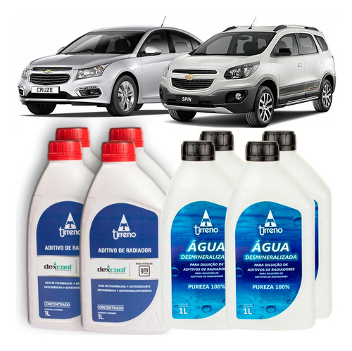 Aditivo Homologado Dexcool Gm Cruze Spin