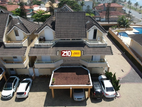 Imagem 4 de 15 de Villaggio Terrazza - Peruíbe- Tripex Em Condomínio Fechado De Frente Para O Mar - Ac 156 M²-4 Dorms, Ampla Sala, Cozinha Americana, 4wc, 2 Vgs. - Ca09504 - 69566306