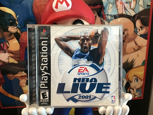 Nba Live 2001 Para Playstation 1 Completo Ps1