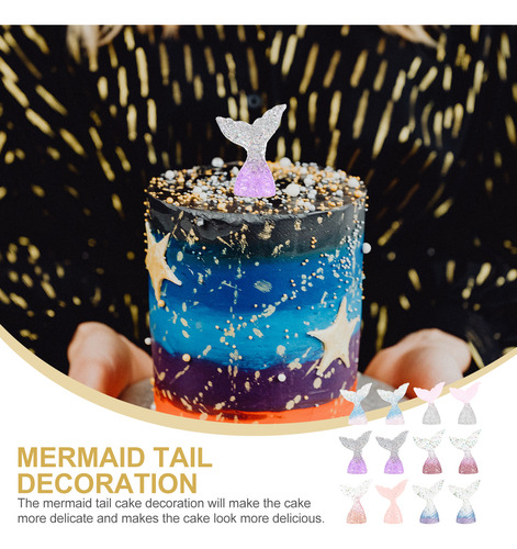 Mermaid Party Mermaid Tail, 12 Unidades