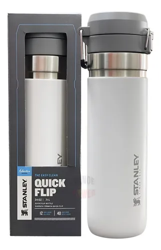 Garrafa térmica Stanley Quick Flip de aço inoxidável 710mL Polar