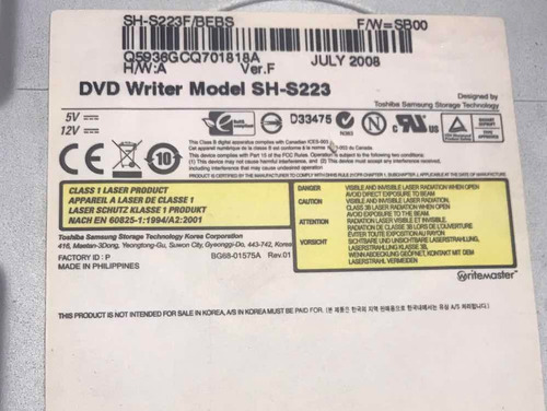 Imagen 2 de 4 de Grabadora De Dvd