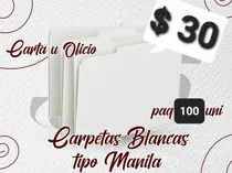 Comprar Carpetas Manila Tamaño Carta Marca Oslo Paquete 100 Unidades