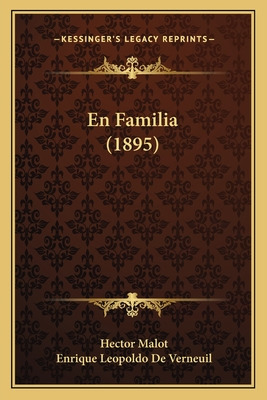 Libro En Familia (1895) - Malot, Hector