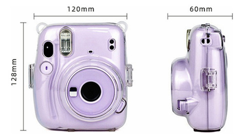 Funda Transparente Instax Mini 11 Funda Protectora Cámara 03