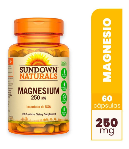 Magnesio 250 Mcg X 100 Tabletas - Unidad a $458