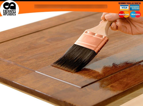 Imagen 4 de 7 de Laca Base Agua Para Madera - Brillante O Mate - Galón