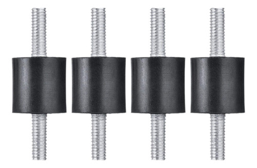 W 4 Piezas De Soportes Aisladores Antivibración De M6