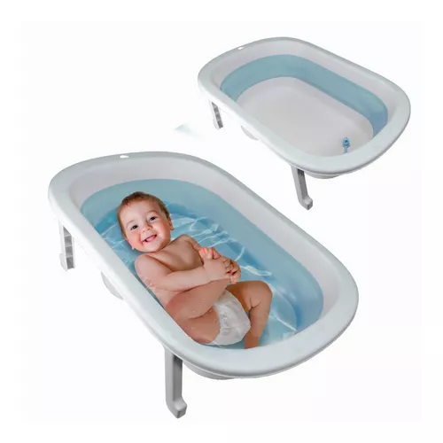 Bañera para bebé, bañera plegable para recién nacidos, bañera portátil para  bebés de 0 a 36 meses