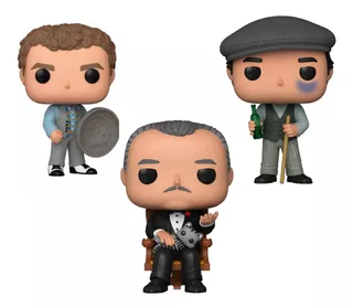 El Padrino Set 3 Funko Pop / Vito Michael Sonny / Original