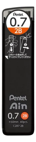 Grafite Ain Pentel 2b - 0.7mm