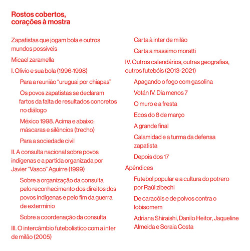 Rostos Cobertos, Corações À Mostra - Futebol, Autonomia E, De Ezln. Editorial Sobinfluencia, Capa Mole Em Português