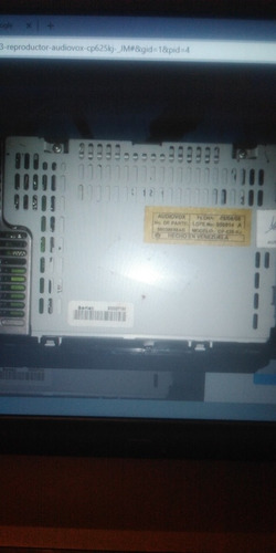 Reproductor Audivox Cp625kj (Reacondicionado)