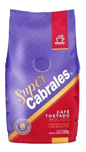 Cafe Molido Super Cabrales 500gr Tostado
