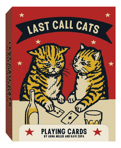 Libro Last Call Cats Playing Cards - Miller Arna