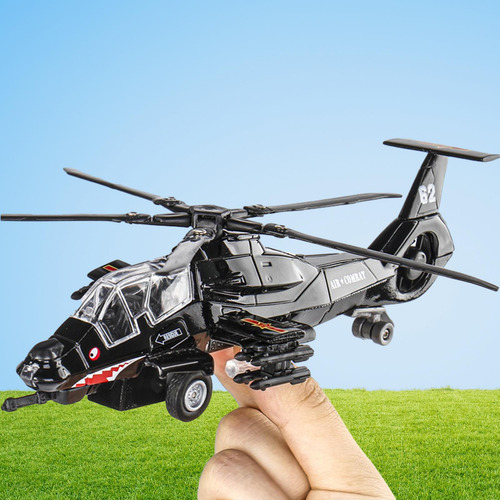 Helicóptero De Juguete Fundido A Presión, Juguete De