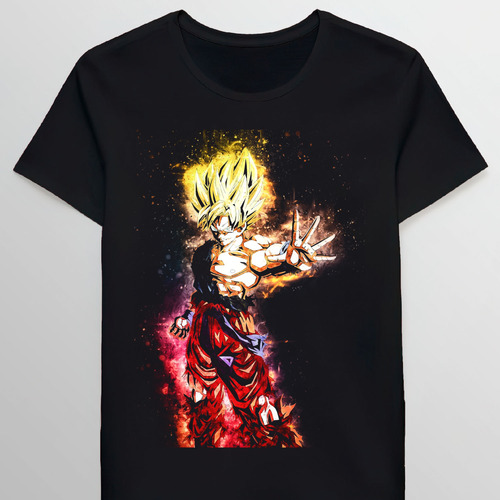 Remera Goku Dragon Ball Fanart 111217305