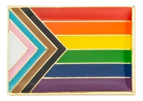 Pin, Broche Bandera Lgbtq, Pride, Queer (1pza)