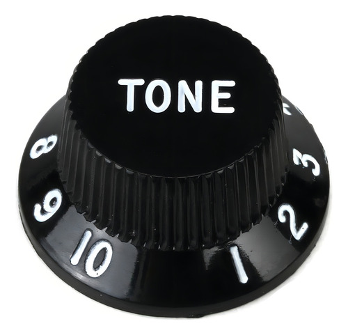 Kit 3 Knob Gotoh P/ Guitarra Stratocaster Tone Volume Preto