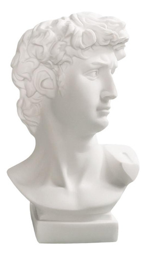Estatua Decorativa Con Forma De Busto, Maceta Y Florero, De
