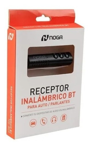 Receptor Inalámbrico Bluetooth Mp3 Ng-b09 Noganet