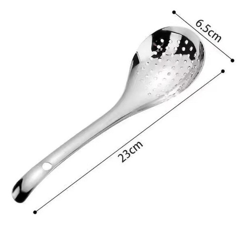 Cuchara Ranurada De Cocina, Cuchara Con Colador, Colador De