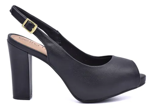 Zapatos boca de pescado con plataforma sale