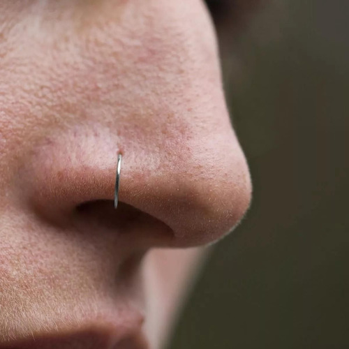 Piercing Feminino Nariz Orelha De Prata 925 10mm Barato