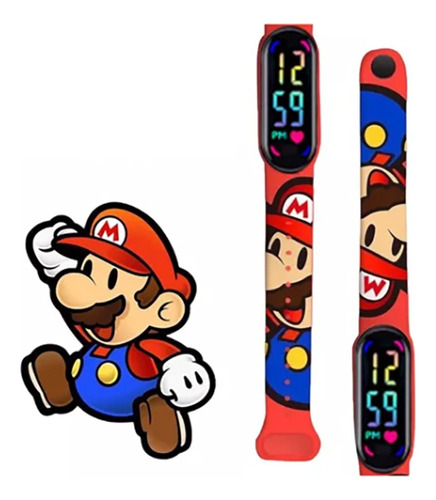 Reloj Mario Bross - Reloj Niño Digital Touch - Super Mario