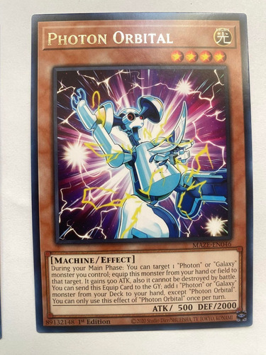 Photon Orbital Rara Yugioh