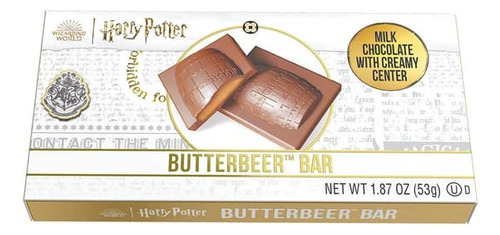 Barra Chocolate Harry Potter Butterbeer Bar Wizarding World