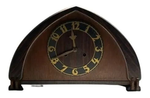 comprar Antiguo Reloj Aleman Con Llave Y Pendulo Funcionando
