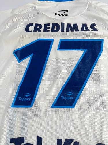 Camiseta Atletico Tucuman Topper Blanca Utileria #17 Pulga (Usado)
