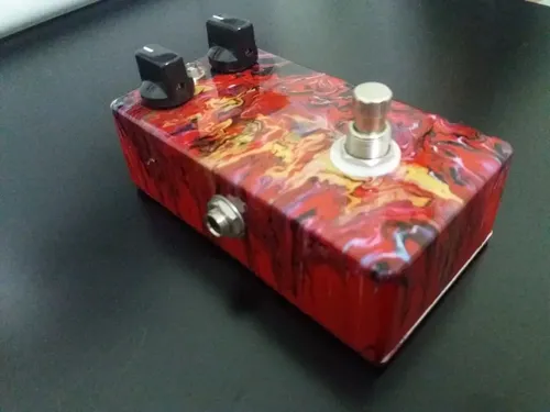 Pedal Rockbox Red Dog Overdrive/distortion #406 Handwired