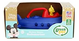 Submarino De Mickey Mouse De Green Toys - Parte Superior Azu