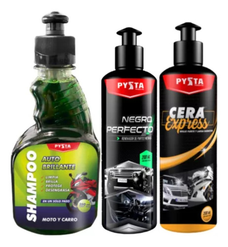 Kit Limpieza Vehículos 3 Productos