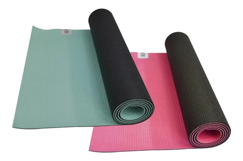 Mat De Yoga 6mm Alfombra Gym Pilates Ejercicio K6 Fitness