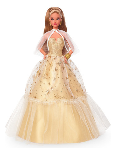 Barbie Signature Muñeca De Colección Holiday Doll Latina