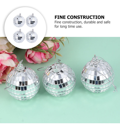 Decoraciones De Cristal Disco Ball Prom, 12 Unidades