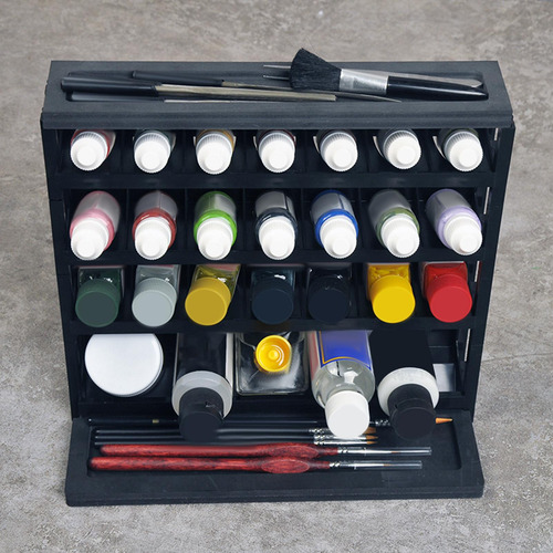 Estante De Pintura Modular Para Aerógrafo, 5 Capas