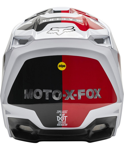 Imagen 4 de 5 de Casco Motocross Fox - V2 Paddox #26774