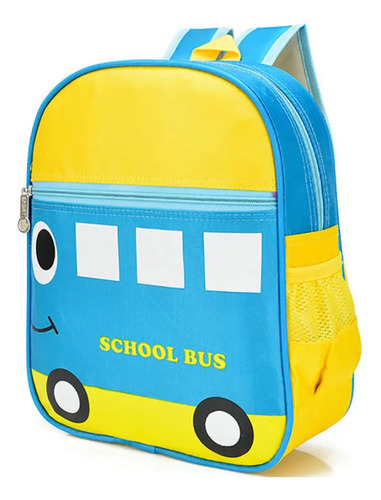 Mochila Preescolar Primaria Autobus Camion Bus