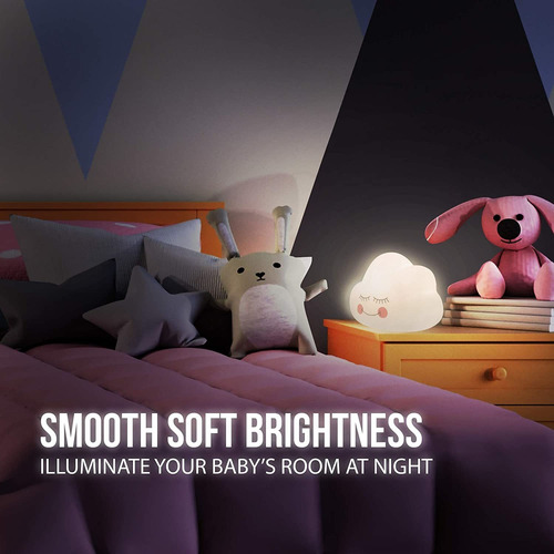 Luz Nocturna Para Niños - Luz Led Suave Para Guardería, Func