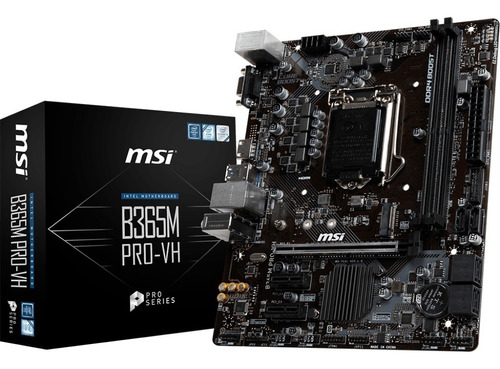 Motherboard Msi B365m Pro-vh Intel B365 8va Y 9na Gen Pc