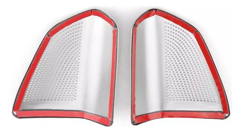 1 Par De Fundas De Tweeter Con Diseño De Coche Para Puerta Y