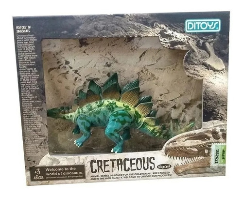 Dinosaurio Muñeco Articulado Cretaceous 14cm Ditoys