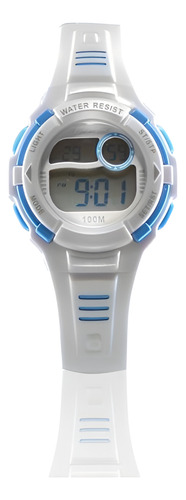 Reloj Okusai Pro Space Dama Psd0080-dir-7a Sumergible Blanco Celeste Blanco